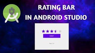 How to use Rating Bar in Android Studio || SR CodeX