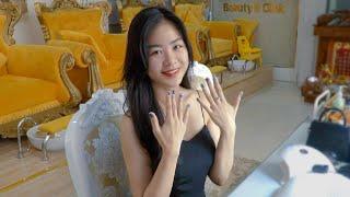 [ASMR] Linn manicure and hand relax, Relax Everyday With Linn Spa Vietnam