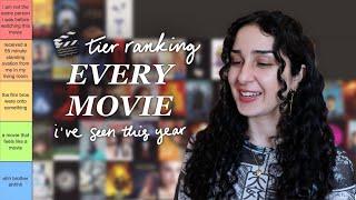 tier ranking all 71 movies i've watched so far this year 