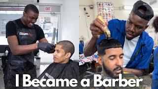 I Became a Barber (Barber School Experience + My Barber Gear)