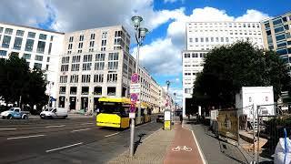 BERLIN STREET VIEW (4K)  KLEISTPARK TO POTSDAMER PLATZ