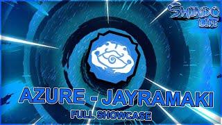 [CODE] *MAX* JAYRAMAKI AZURE BLOODLINE FULL SHOWCASE! | Shindo Life | Shindo Life Codes | rellgames