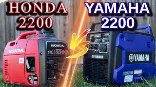 Honda Eu2200i VS Yamaha Ef2200is Full Test