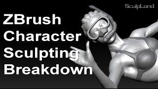 ZBrush Character Sculpting Breakdown