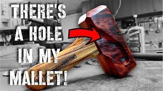 Have You Seen A Mallet Like This Before? || AUSTRALIAN BURL MALLET