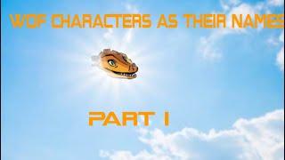 SPOILER WARNING!  Wof characters as their names but it's every dragon in the series. Part 1