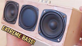 DIY 20W Portable Bluetooth Speaker - Homemade