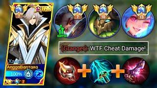 XAVIER GOJO SATORU BEST BROKEN BUILD 2024 COUNTER META GRANGER BUFFED | MOBILE LEGENDS