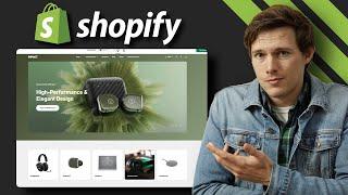 Shopify Store Design Tutorial 2024 - Full Website Guide