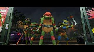 Teenage Mutant Ninja Turtles: Mutant Mayhem  "No Diggity" Fight Scene (60FPS)