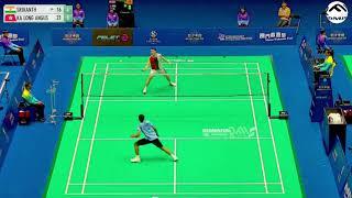 KIDAMBI Srikanth (IND) vs NG Ka Long Angus (HKG) | Macau Open Badminton 2024