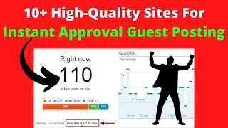10+ High-Quality Sites For Instant Approval Guest Posting | Free Guest Posting Sites List