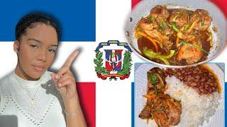 Cook with me Dominican food|| National Dish (La Bandera)