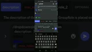 How to use slash bot to create dropdown roles