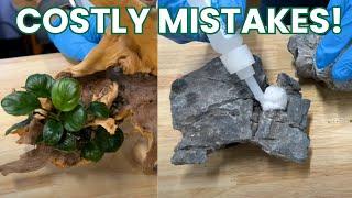 WATCH THIS Before Gluing ANYTHING In Your Aquarium