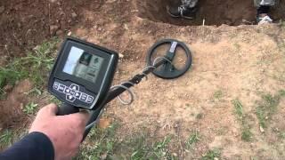 metal detectors depth test