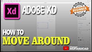 Adobe XD How To Move Around