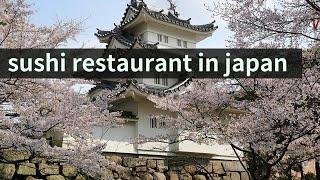 Famous sushi restaurant in japan