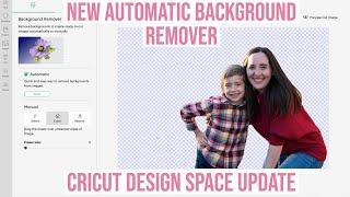 NEW AUTOMATIC BACKGROUND REMOVER TOOL IN CRICUT DESIGN SPACE | CRICUT DESIGN SPACE UPDATE