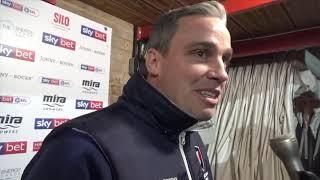 Michael Duff on Cheltenham Town's 2-1 win over Newport County AFC