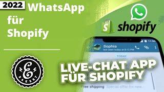 WhatsApp für Shopify - So fügst Du die Live-Chat App zu deinem Shopify Onlineshop hinzu | Tutorial