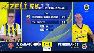 Karagümrük 1-2 Fenerbahçe - FB TV GOL ANLARI - 14 Nisan 2024