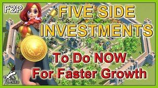 Five Side Investments That Will Pay Off in Late Game - Rise of Kingdoms