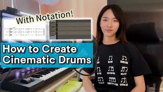 How to Create Cinematic Drums | Orchestration Tutorial