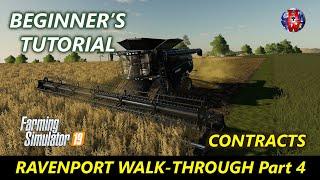 Ravenport Walk-through - Beginners Tutorial Part 4 - Farming Simulator 19 - FS19 Ravenport Tutorial