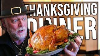 ANOMALY AND PAPA MAKE THANKSGIVING DINNER (VERY PILGRIM)