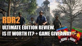 RED DEAD REDEMPTION 2- ULTIMATE EDITION BREAKDOWN - IS IT WORTH IT?? PLUS GAME GIVEAWAY