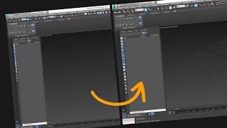 How to fix 3ds Max old versions UI on high resolution monitors [Tutorial]