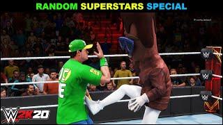 WWE 2K20 'Random Superstars' Special Gameplay | WWE 2K20 PS5 LIVE Gameplay ||