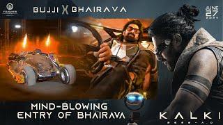 Mind-blowing Entry of Bhairava - Prabhas on Bujji @ Bujji x Bhairava Event | Kalki 2898 AD | Prabhas