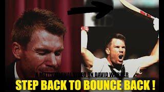 MOTIVATION VIDEO | DAVID WARNER COMEBACK | MOTIVATIONAL VIDEO | DAVID WARNER MOTIVATION VIDEO