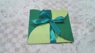 DIY : Подарочный конверт для денег своими руками за 5 минут *** Оригинальная упаковка для денег