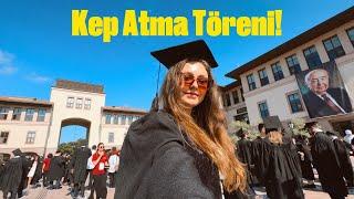 Koç Üniversitesi Mezuniyet Töreni! Kep Atıyoruz! Diploma Takdimi