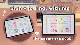 Plan with me ️ Galaxy tab S9+ | Penly app | digital planner | digital journal | Samsung tablet