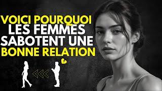 Pourquoi les femmes essaieront toujours de saboter une bonne relation (DURE vérité) | Stoicisme