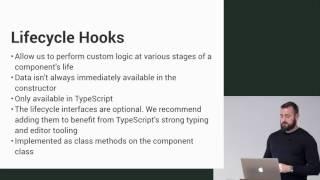 Lifecycle Hooks - Building Web Applications in Angular 2