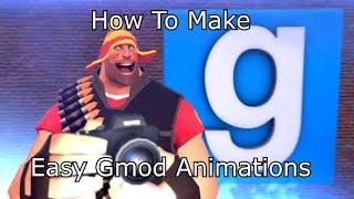 How To Make An Easy Animation In Gmod