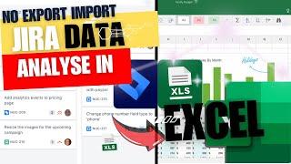 Streamline Your Jira Data Analysis: Analyse Directly in Excel with Add-ins!