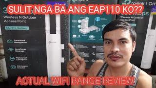 TP-LINK EAP110 ACTUAL WIFI RANGE REVIEW