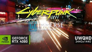 "IMMERSE Gamepack sounds amazing " - Ultrawide | Pathtracing  Cyberpunk 2077