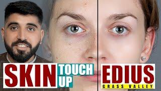 AMAZING SKIN TOUCH-UP EDIUS urdu/हिंदी | Skin Smooth Effect in Newblue FX | Film Editing School