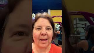 Tuesday, September 24, 2024 doing my weights and cardio at planet fitness #parkinson  ￼