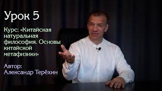 Урок 5. | Курс: "Китайская натуральная философия. Основы китайской метафизики" | Александр Терёхин