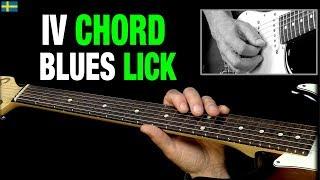 IV Chord Blues Lick