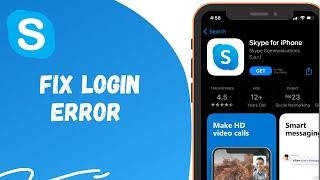How To Fix Skype login Error | Solve Skype Login Problem