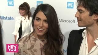 Ian Somerhalder and Nikki Reed Interview at WE Day